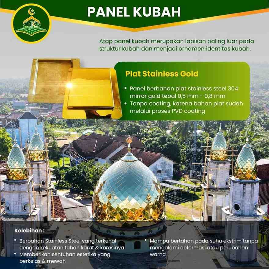 Tips Cari Kubah Masjid Terjangkau dengan Desain Modern dan Tahan Lama