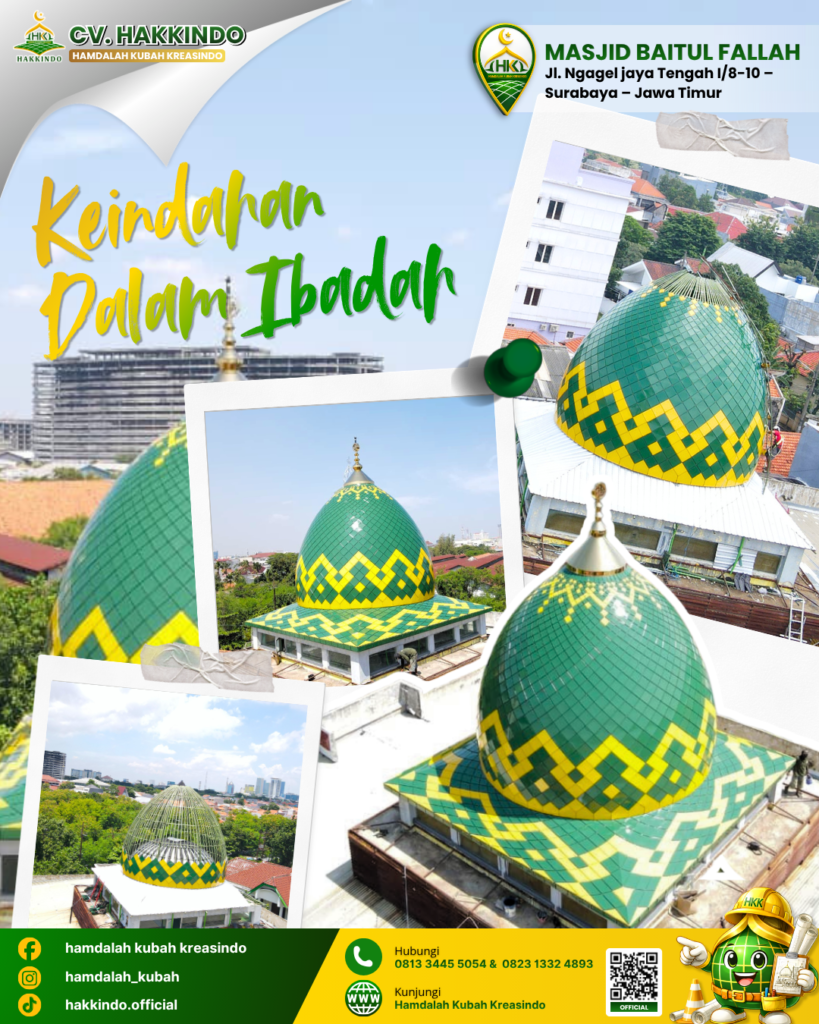 Kubah Limas Masjid: Desain Unik yang Menghadirkan Kemegahan Arsitektur Islam