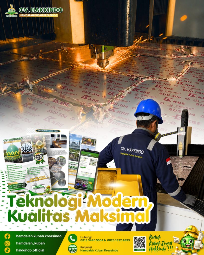 Wujudkan Masjid Impian dengan Kubah Berkualitas dari Jawa Timur