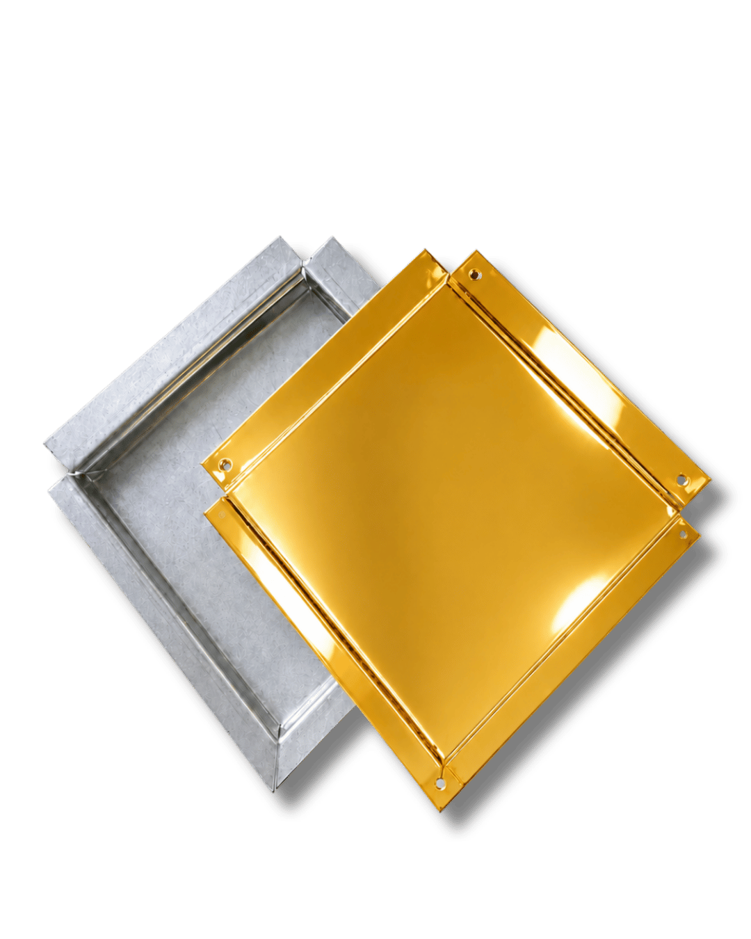 panel stainless gold